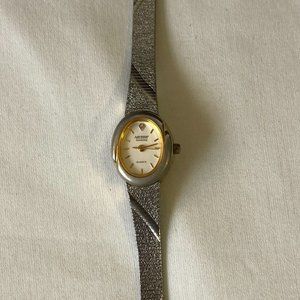 Women's Vintage Nelsonic Diamond  Two Tone Watch